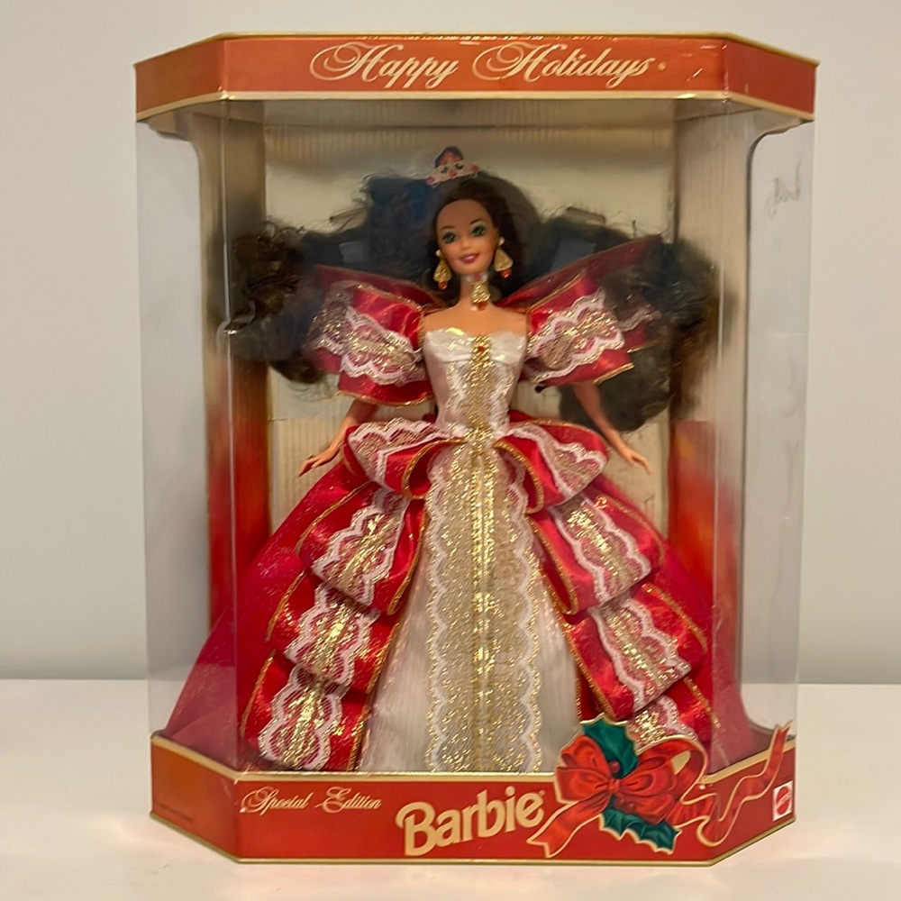 *Rare box error* Special Edition 1997 Happy Holidays Barbie!
